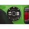 Dv8 Offroad Riveted With  Logo Black and Silver Aluminum NonLocking D-JL-190004-MIL - alternate 3
